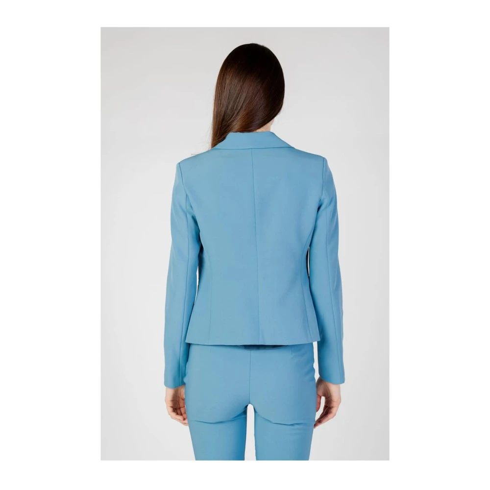 RINASCIMENTO Turquoise Polyester Blazer Blue Dames