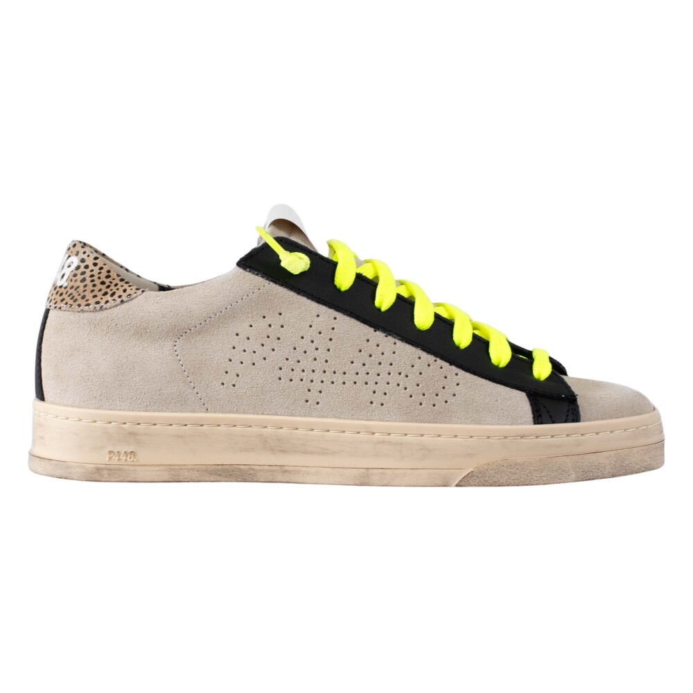 Urban elegance leren sneaker fusie P448 Sneakers Miinto