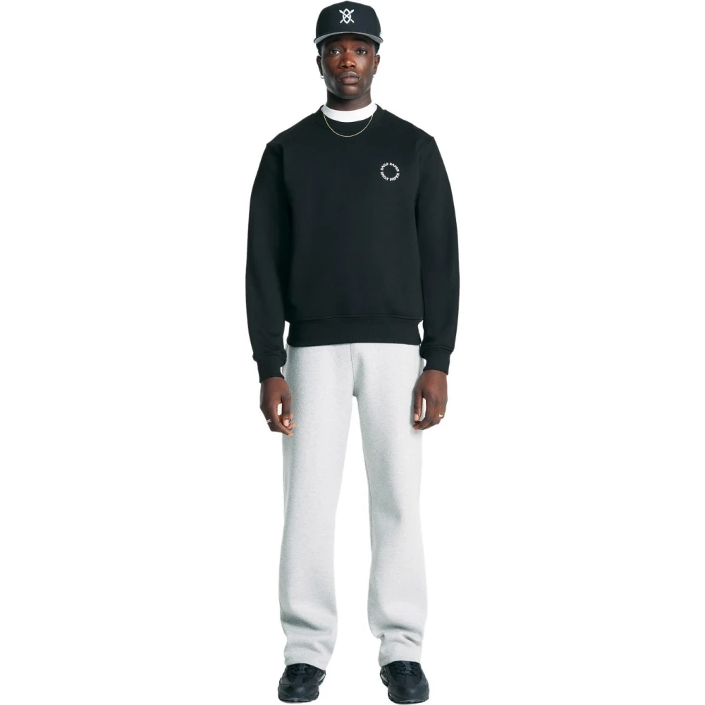 Daily Paper Zwarte Orbit Sweatshirt met Logo Black Heren