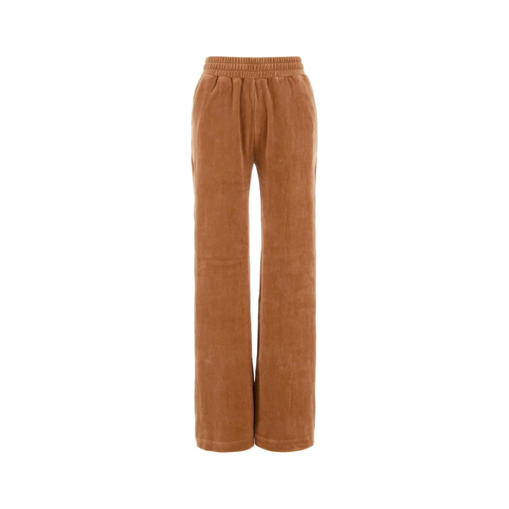 Chloé , Wide Trousers, Female, Beige, Xl, Wide Trousers