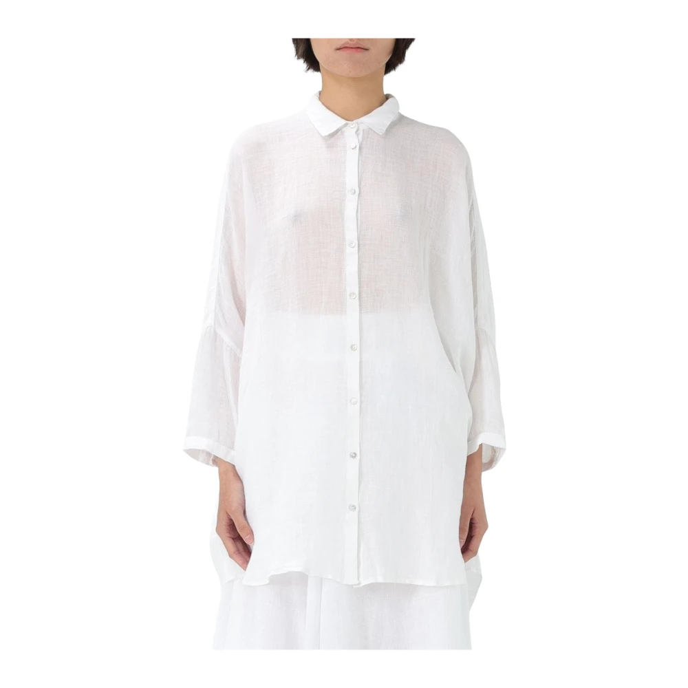 Blouses & Shirts > Shirts - - 120% Lino - Modalova