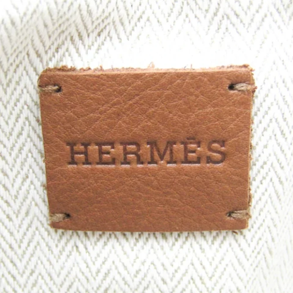 Hermès Vintage Pre-owned Cotton pouches Red Dames