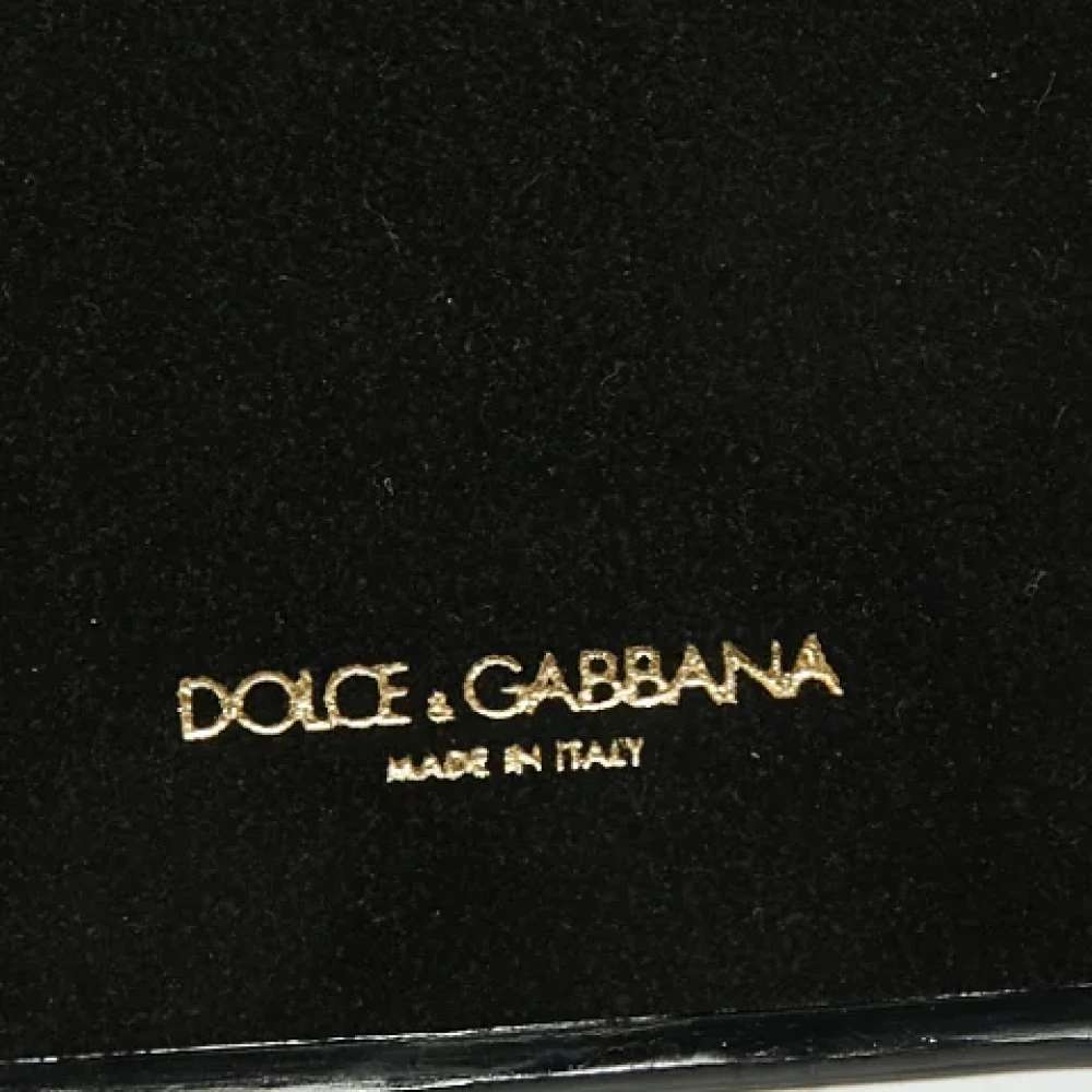Dolce & Gabbana Pre-owned Canvas home-office Black Dames