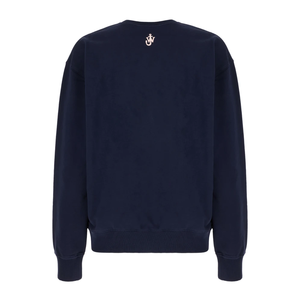 JW Anderson Stijlvolle Sweatshirts voor een Moderne Look Blue Heren