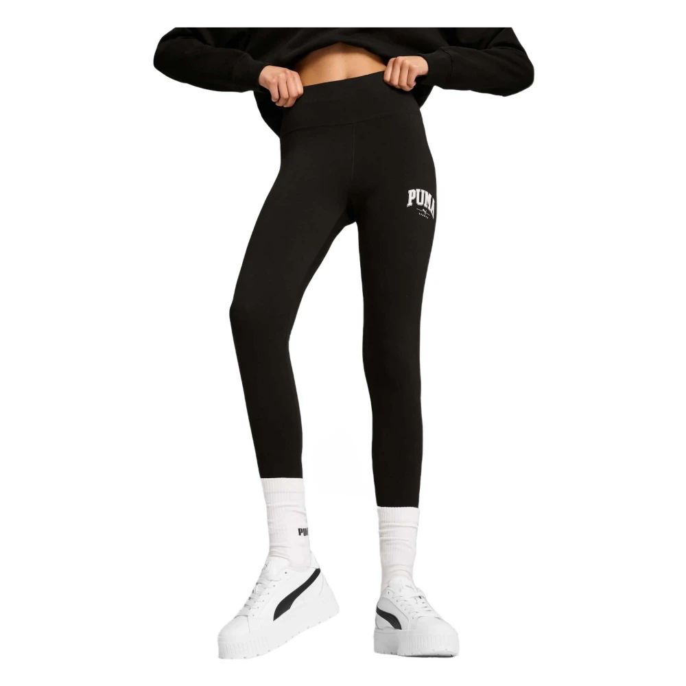 Puma Squad High-Waist Leggings Black Dames