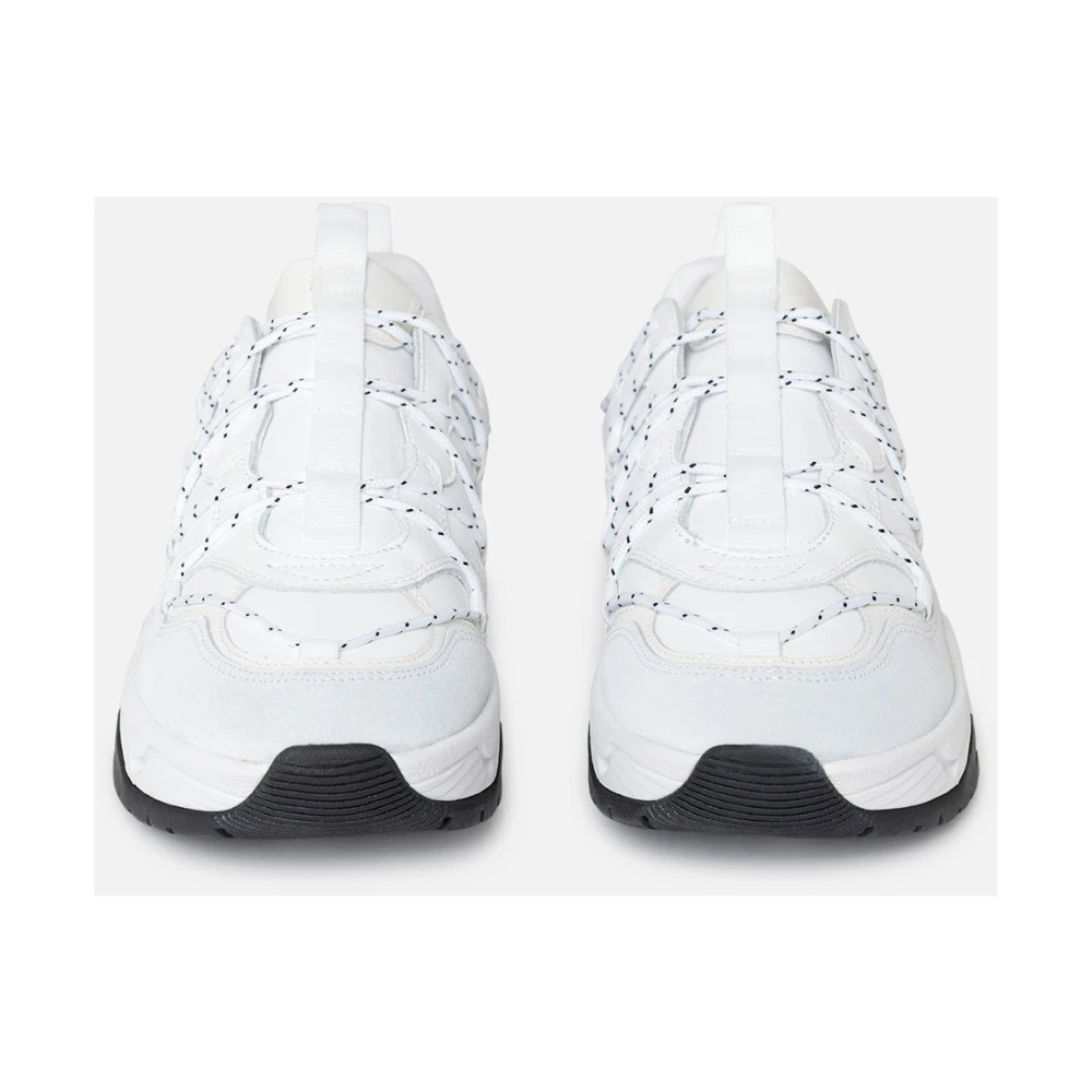 Mikakus Barcelona Tijdloze witte Boom Sneakers White Unisex