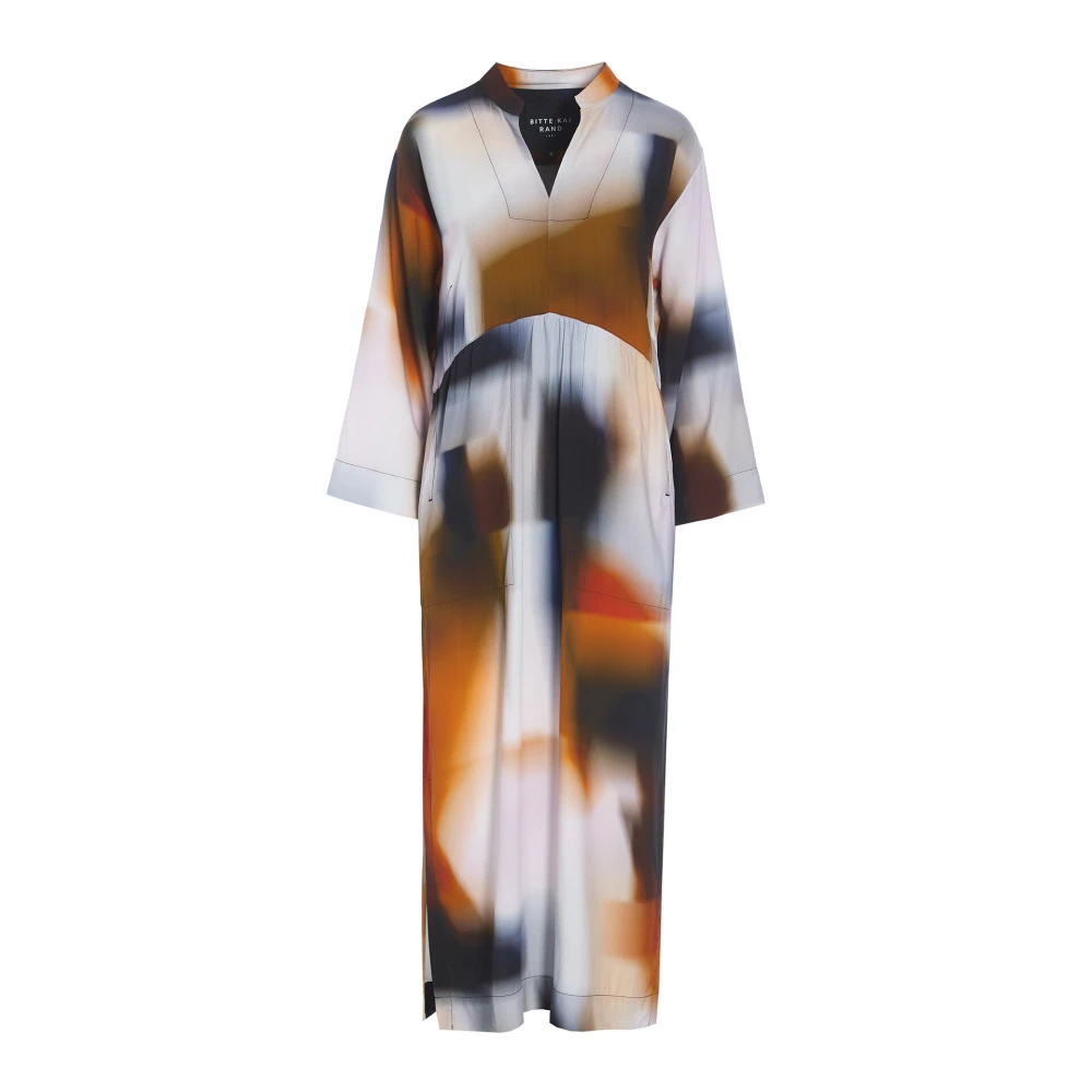 Bitte Kai Rand Veerverbloem Jurk voor Diverse Gelegenheden Multicolor Dames
