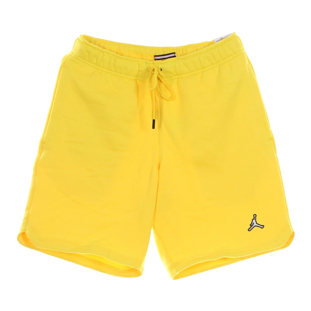 Jordan Essentials Fleece Short Geel Wit Trainingspak Yellow Heren