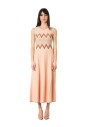robe-midi-sans-manches-a-motif-diamant