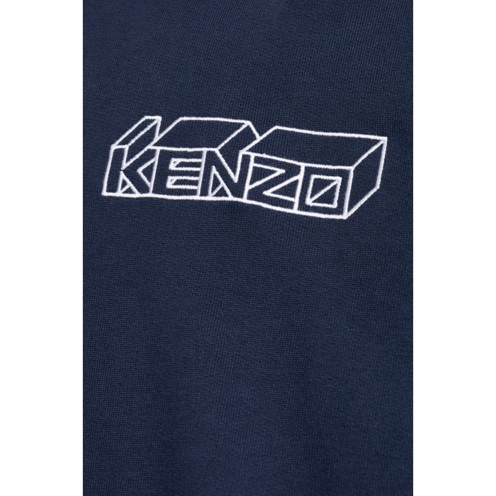 Kenzo Katoenen sweatshirt Blue Heren