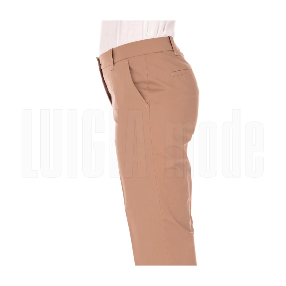 Via Masini 80 Stijlvolle Herenbroek Beige Dames