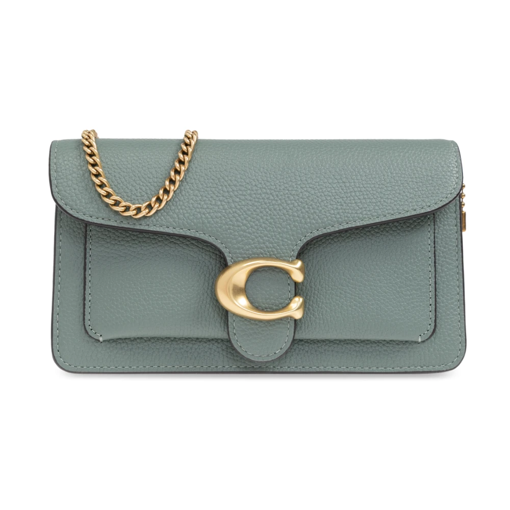 Coach Tabby Chain Portemonnee Green Dames
