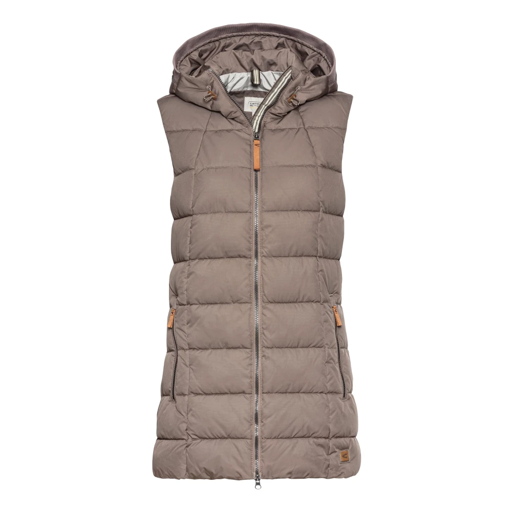 Camel active Gehood Lang Vest Brown Dames