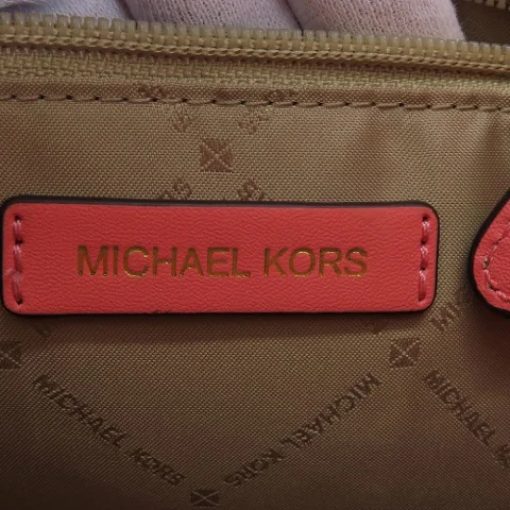 Michael Kors Pre-owned Leather handbags Pink Dames