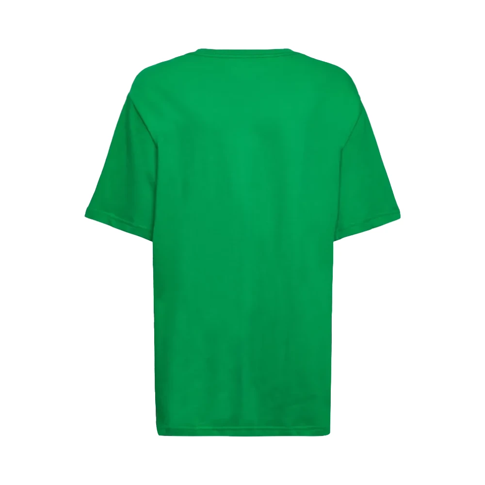 Ralph Lauren Groen T-shirt Geborduurde Pony Green Dames