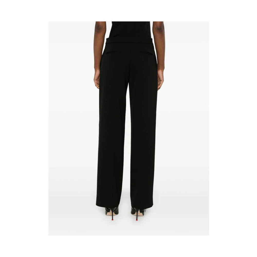 Calvin Klein Zwarte op maat gemaakte keperbroek Black Dames
