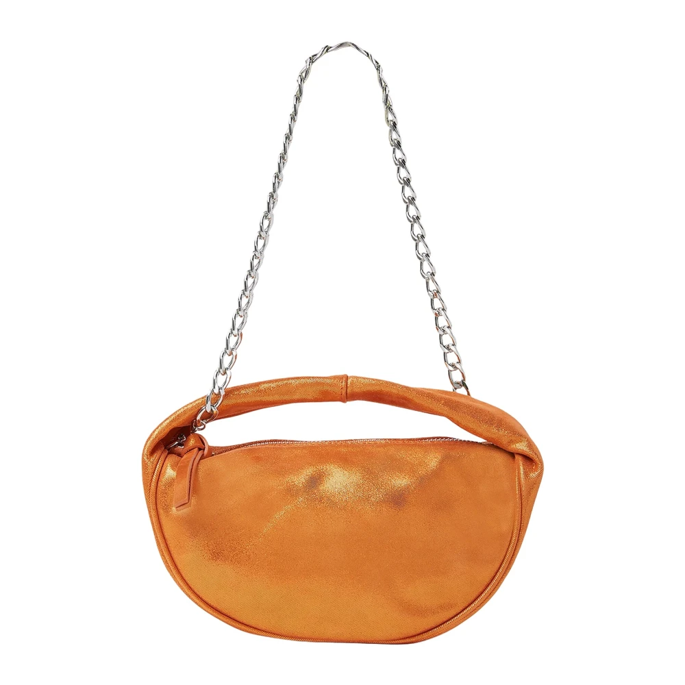 By Far Women's Orange Baby Cush Leather Handbag - Mini Bags - One Size - Bags