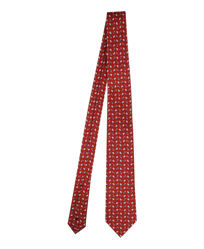 cravate-en-soie-rouge-a-motifs