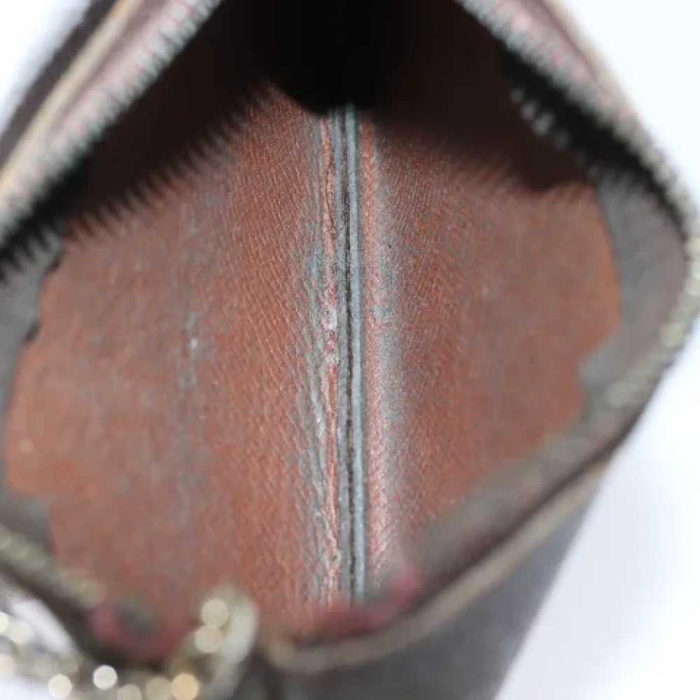 Louis Vuitton Vintage Pre-owned Canvas wallets Brown Dames