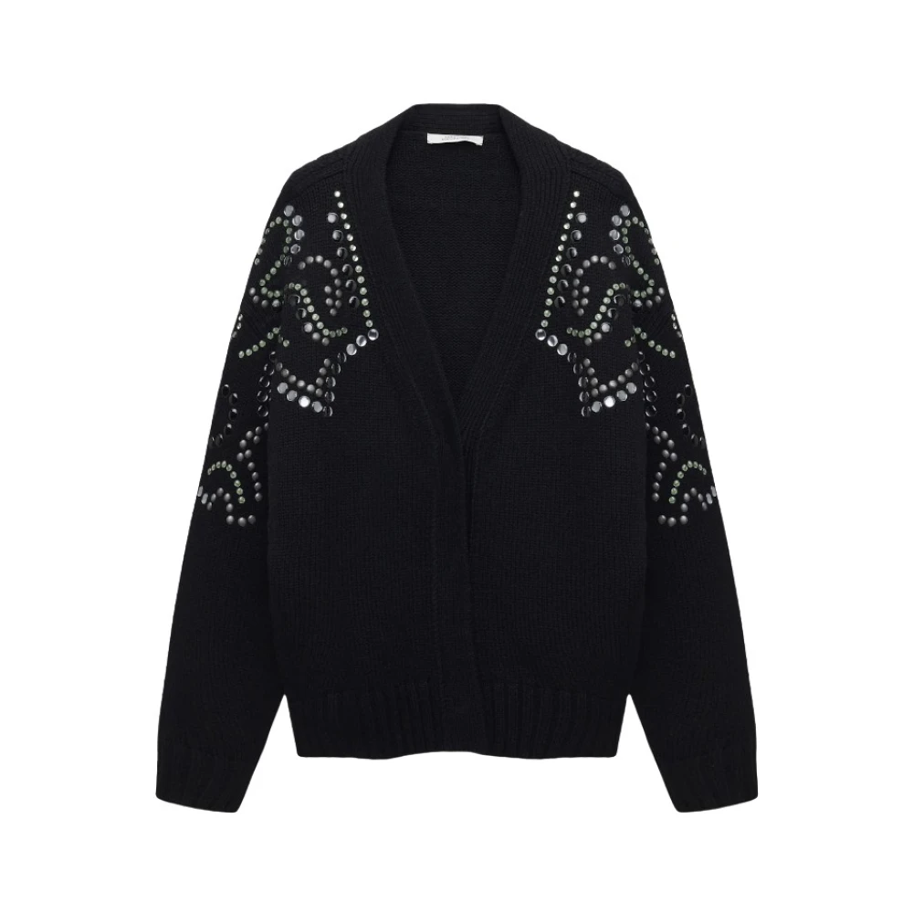 Dorothee schumacher Versierde V-hals Cardigan Black Dames