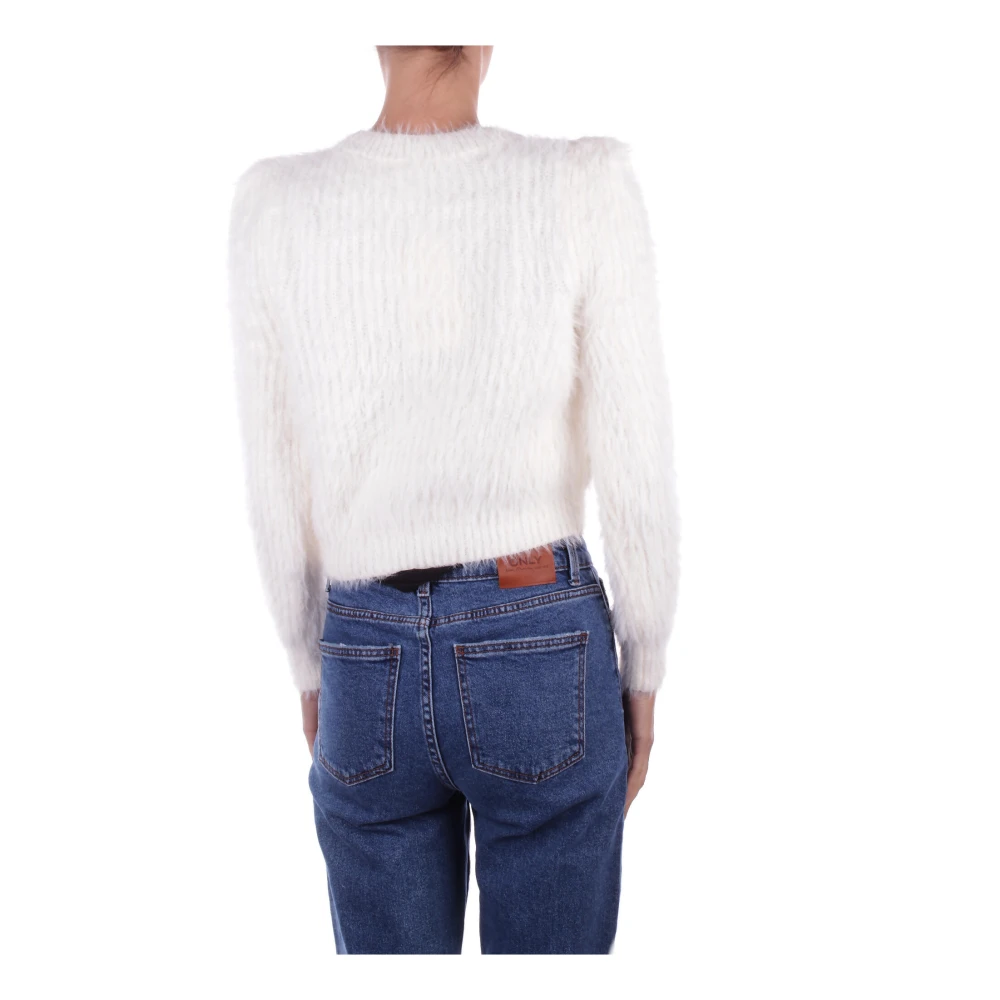 Only Stijlvolle Sweaters met Strass White Dames