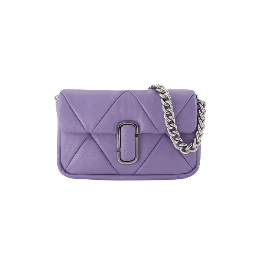 Marc Jacobs Pre-owned Leather shoulder-bags Purple Dames