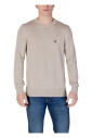 pull-en-coton-beige-col-rond