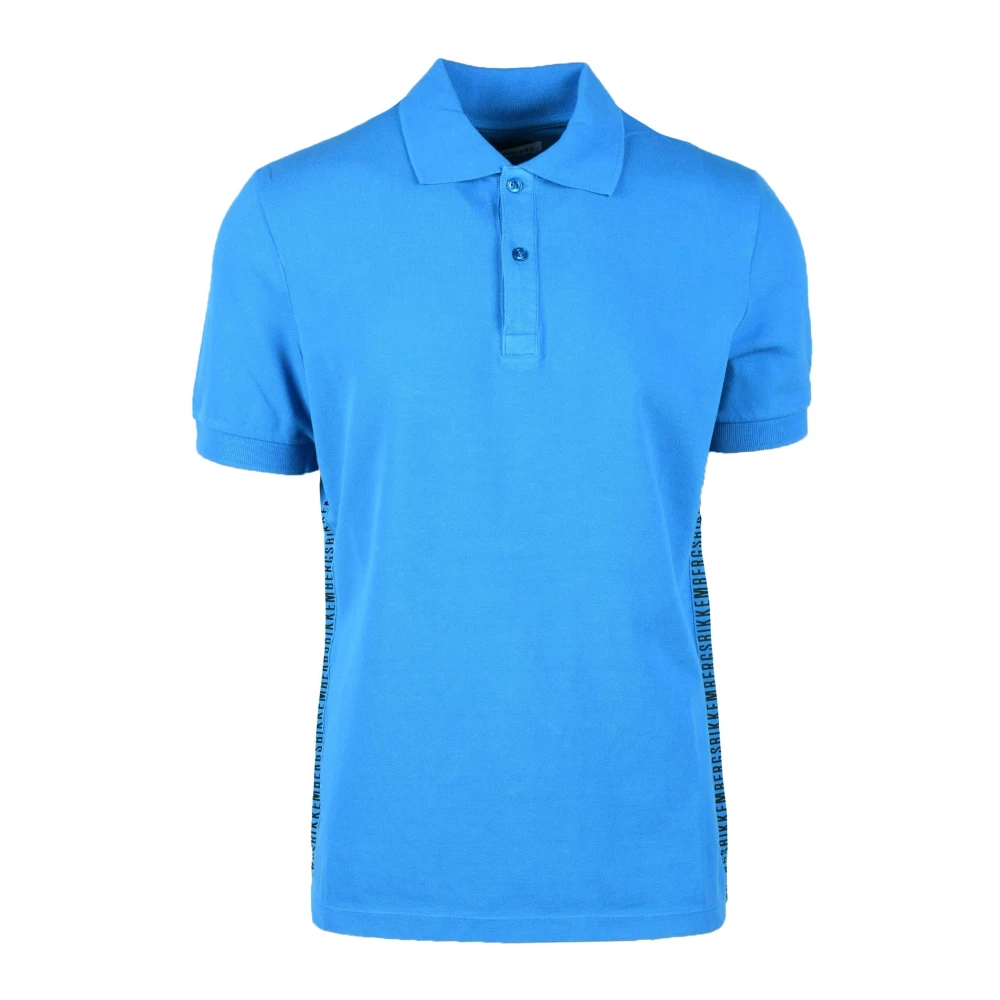 Bikkembergs Katoenen T-shirt Blue Heren