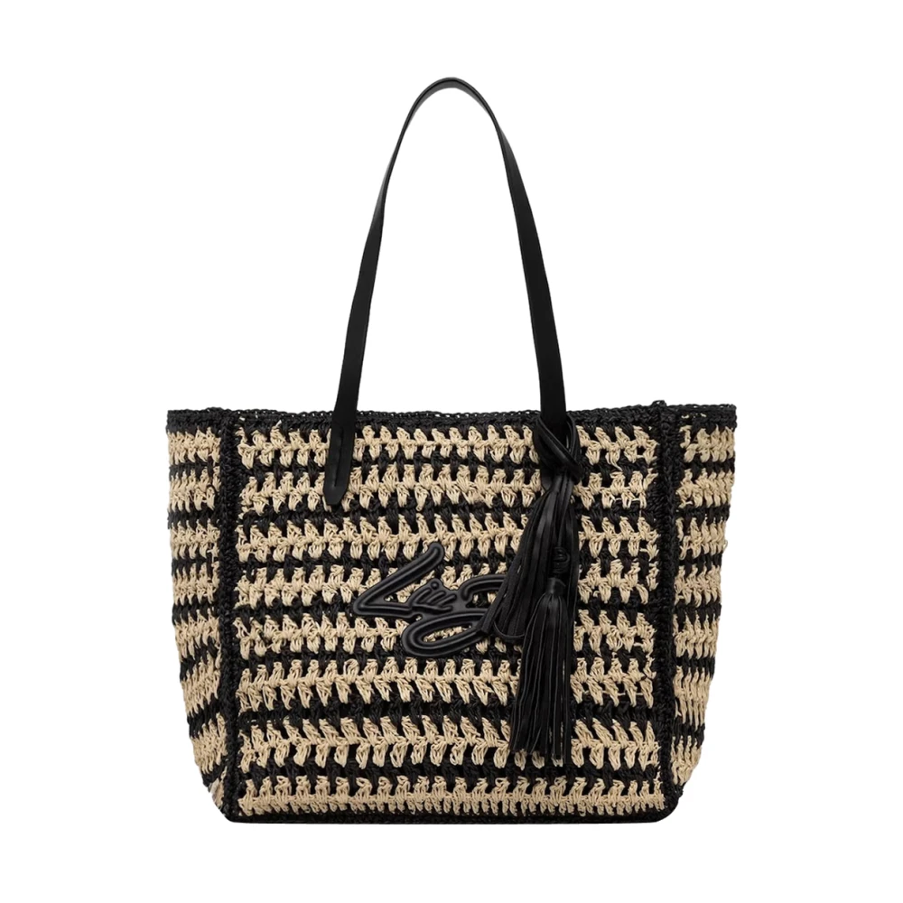 Liu Jo Mujer Negro - Bolso De Playa- Bags - One Size- Bolso De Playa