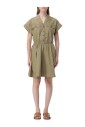 mini-robe-popeline-verte