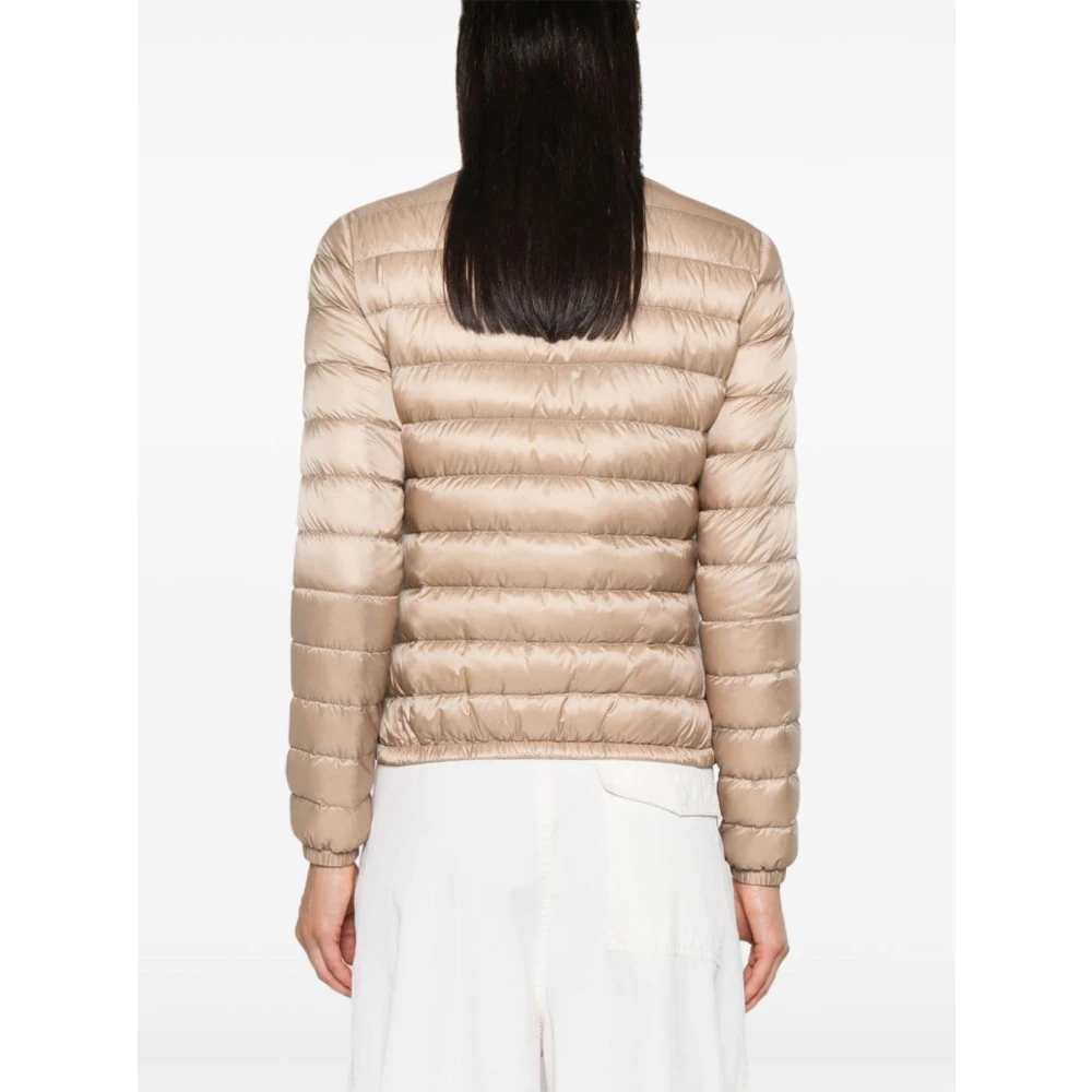 Moncler Sand Down Jacket Beige Dames