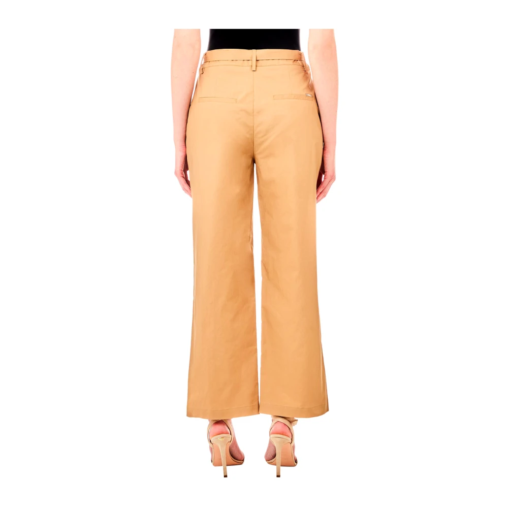 Liu Jo Kameelbroek met riem Brown Dames
