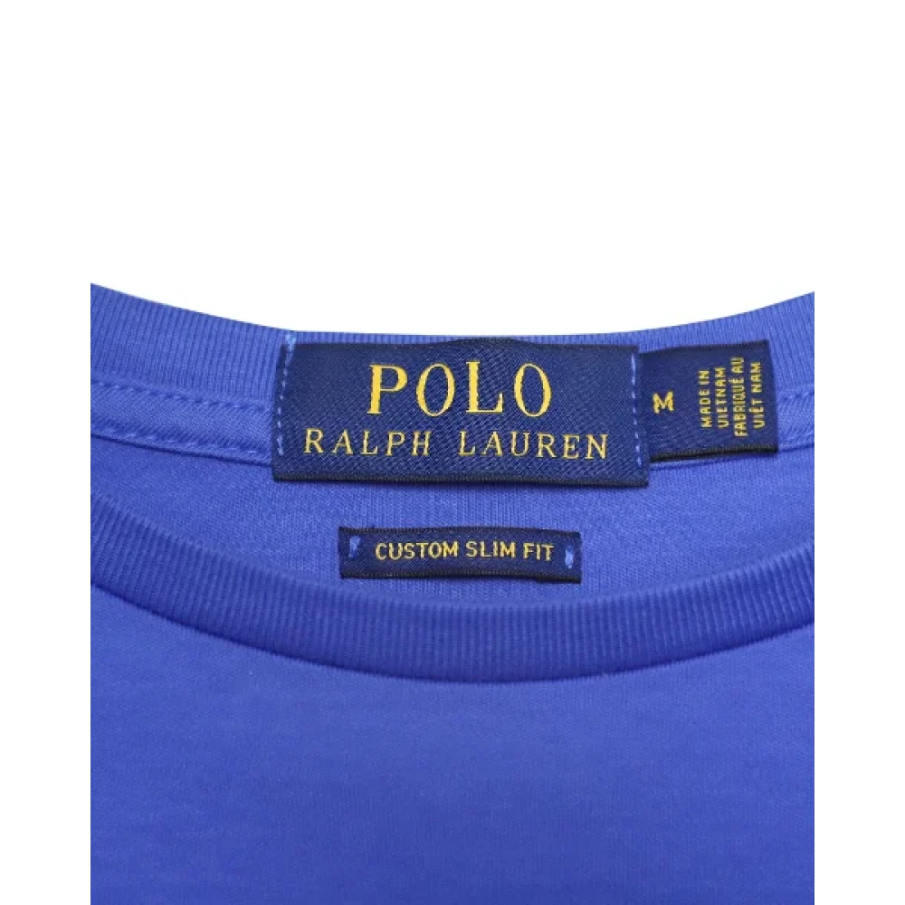 Ralph Lauren Pre-owned Cotton tops Blue Dames