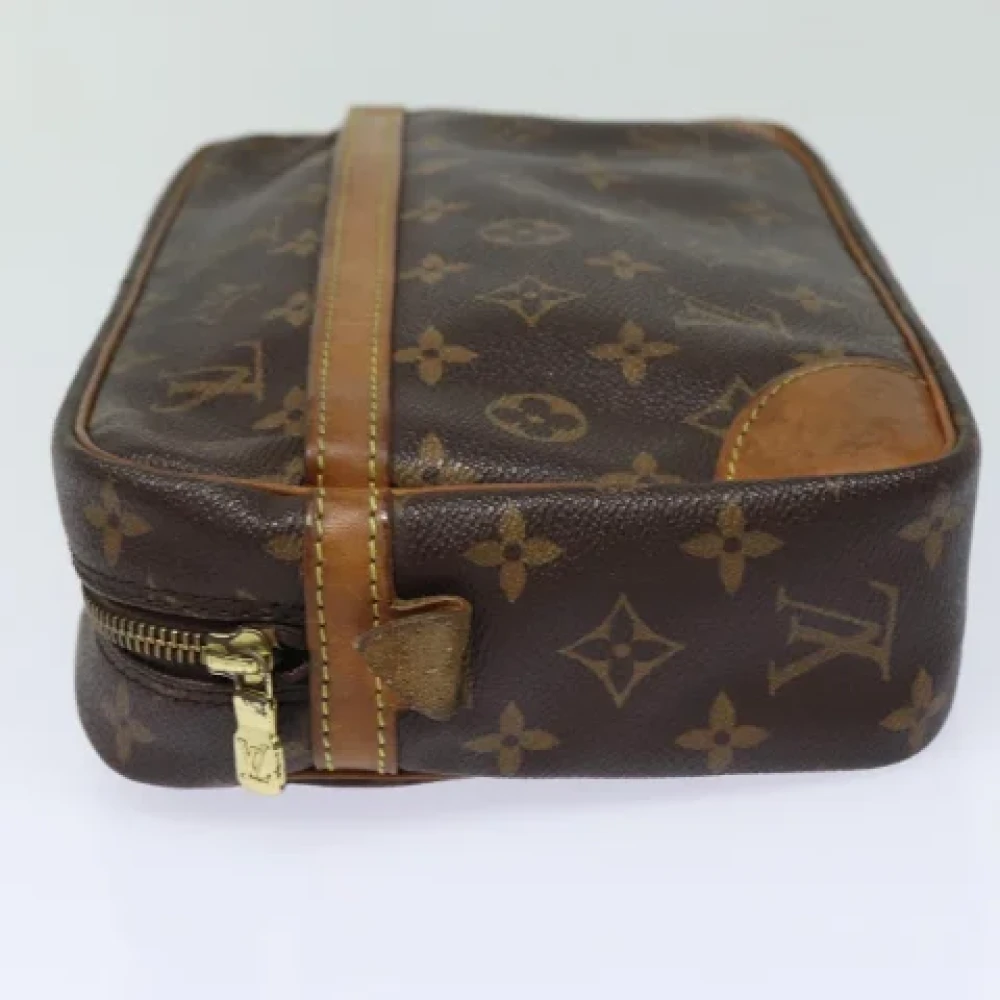 Louis Vuitton Vintage Pre-owned Canvas clutches Brown Dames