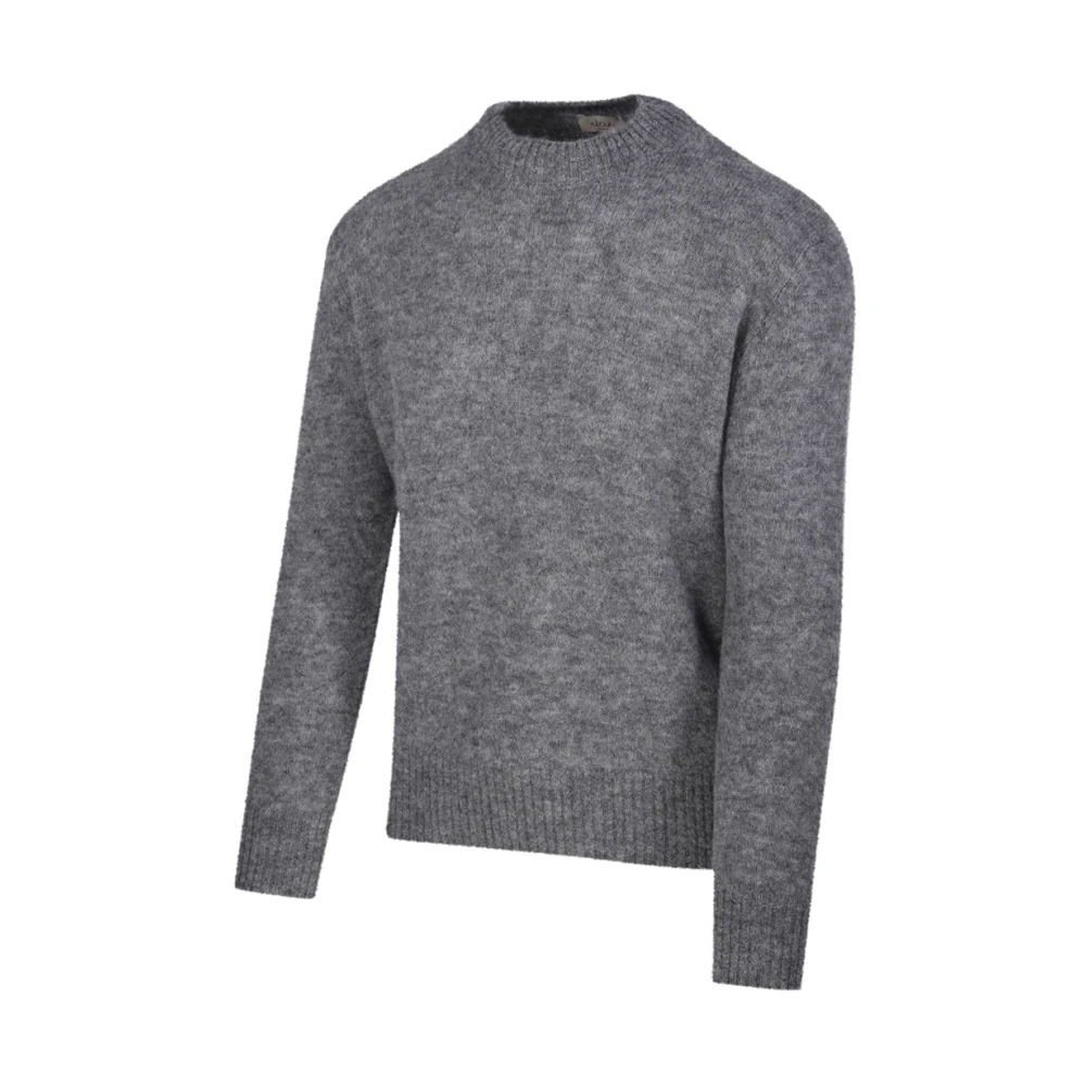 Altea Ronde Hals Sweater in Middengrijs Gray Heren