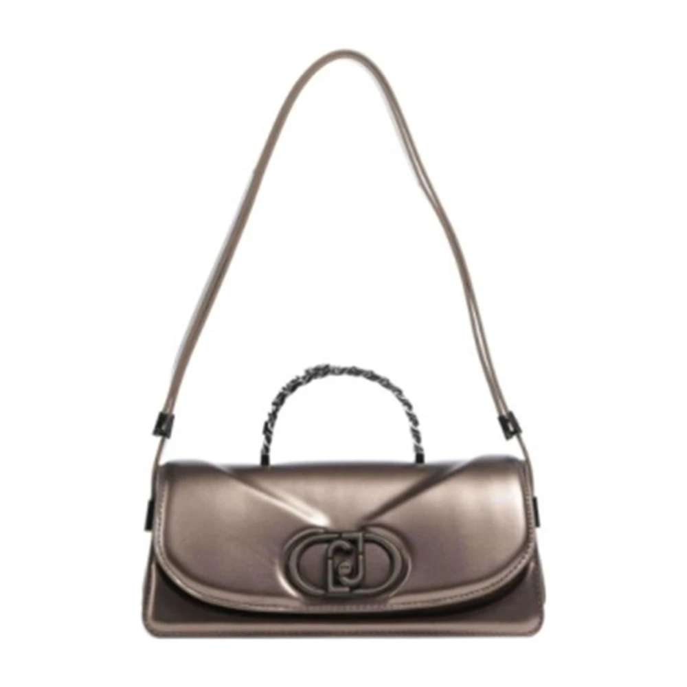 Liu Jo ECS M Baguette Crossbody Tas Brown Dames