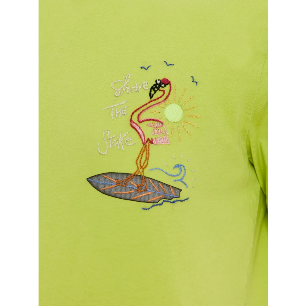 BOB T-Shirts Green Heren