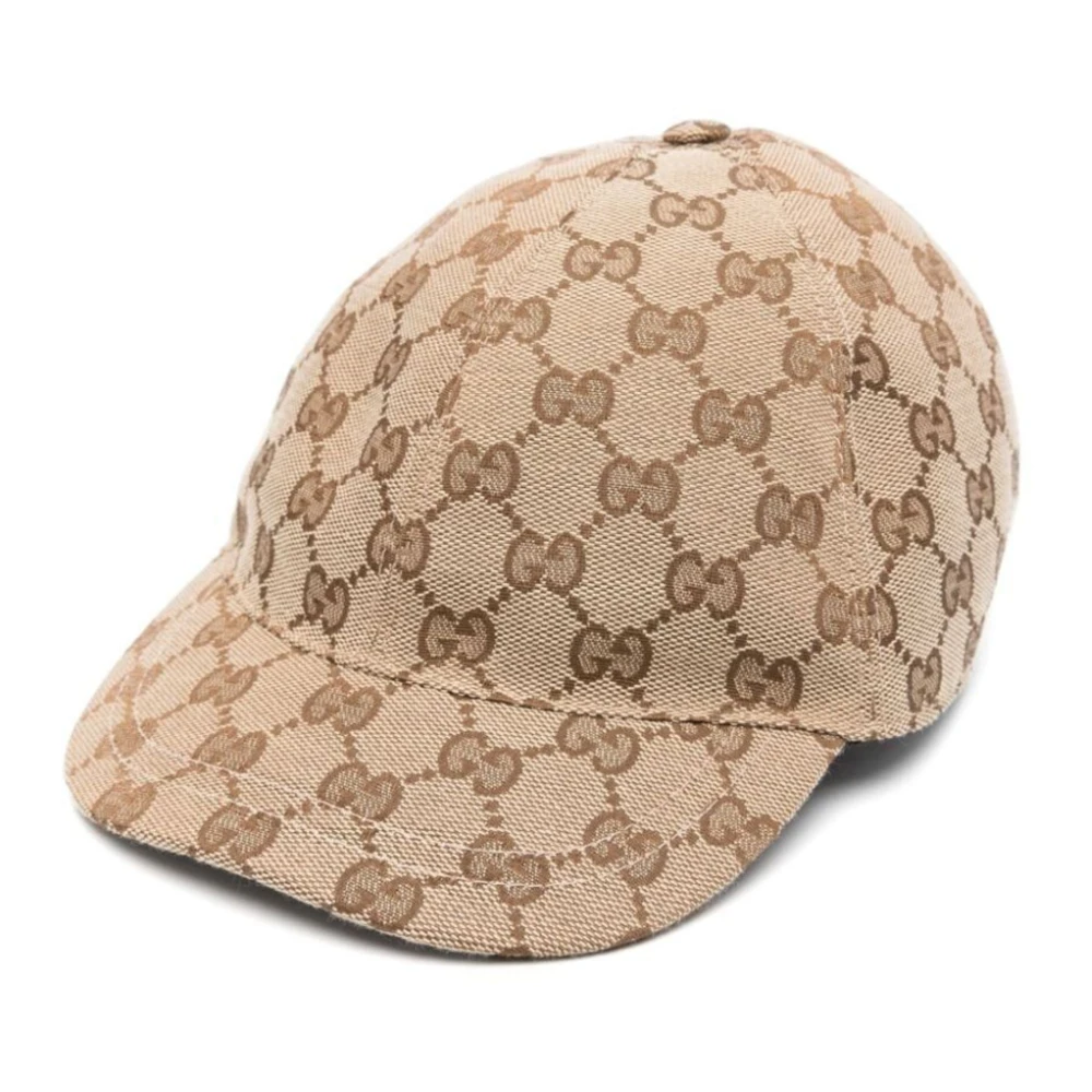 Gucci Stijlvolle Hat Base voor Trendy Looks Brown Unisex