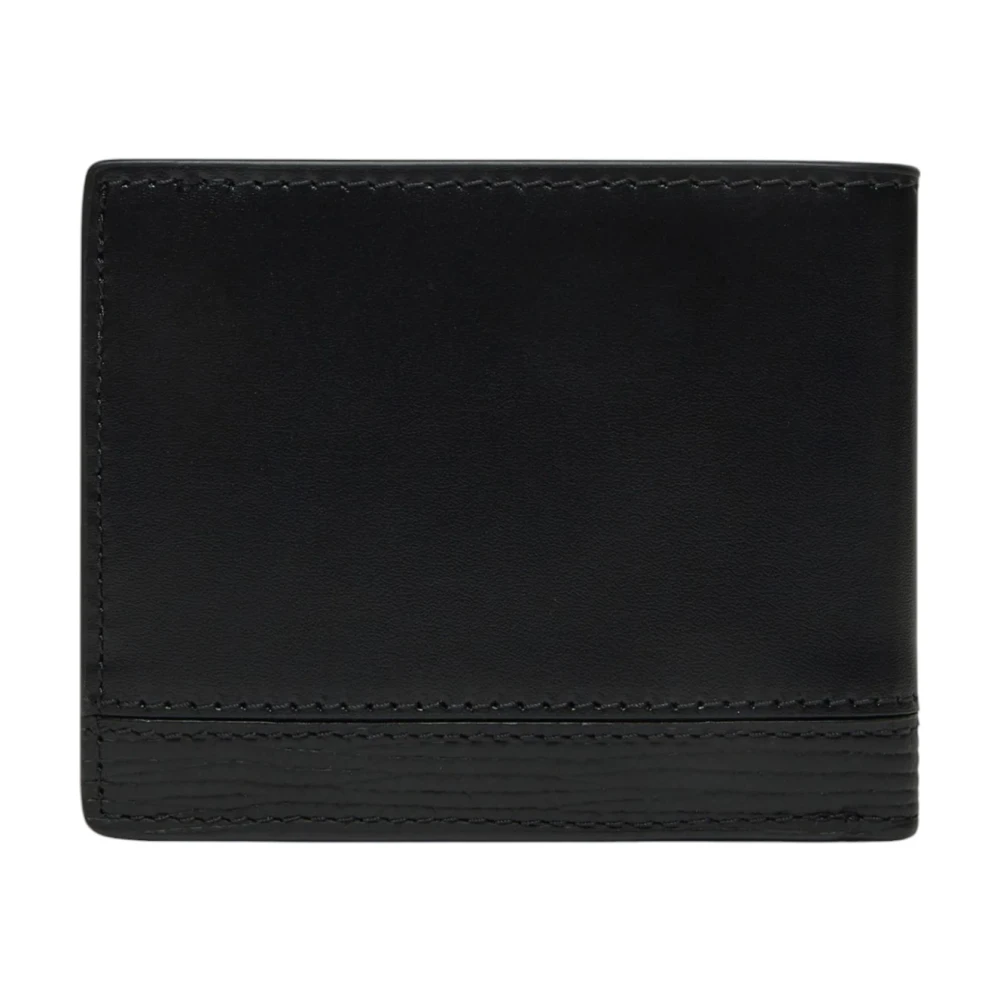 Tommy Hilfiger Heren Leren Portemonnee Lente Zomer Collectie Black Heren