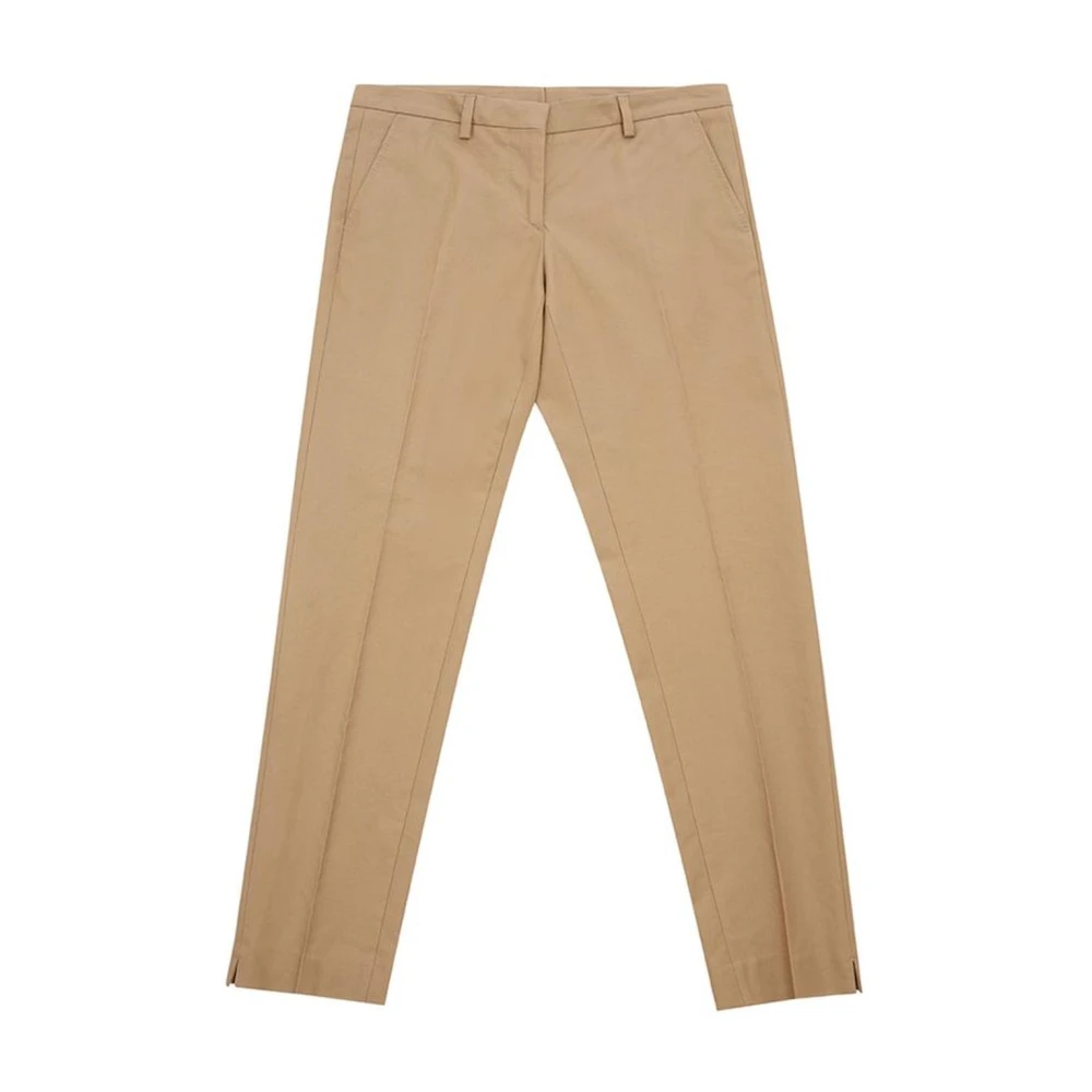 Lardini Elegante bruine katoenen broek Brown Dames