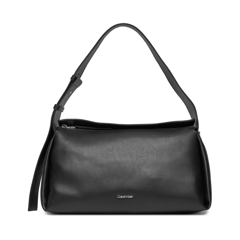 Calvin Klein Zwarte Schoudertas voor Vrouwen Black Dames