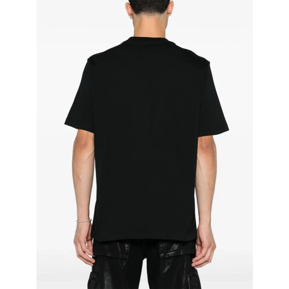 Amiri T-shirt met leeuwenprint en korte mouwen Black Heren
