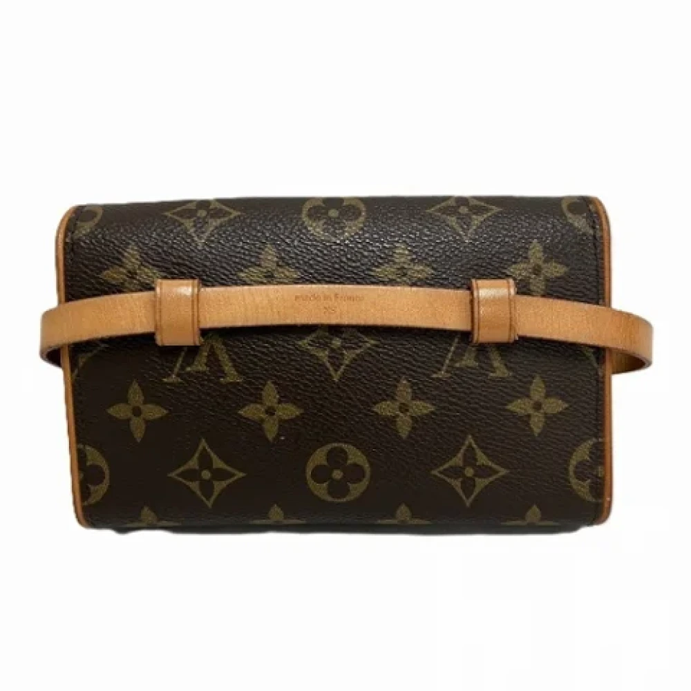 Louis Vuitton Vintage Pre-owned Fabric crossbody-bags Brown Dames