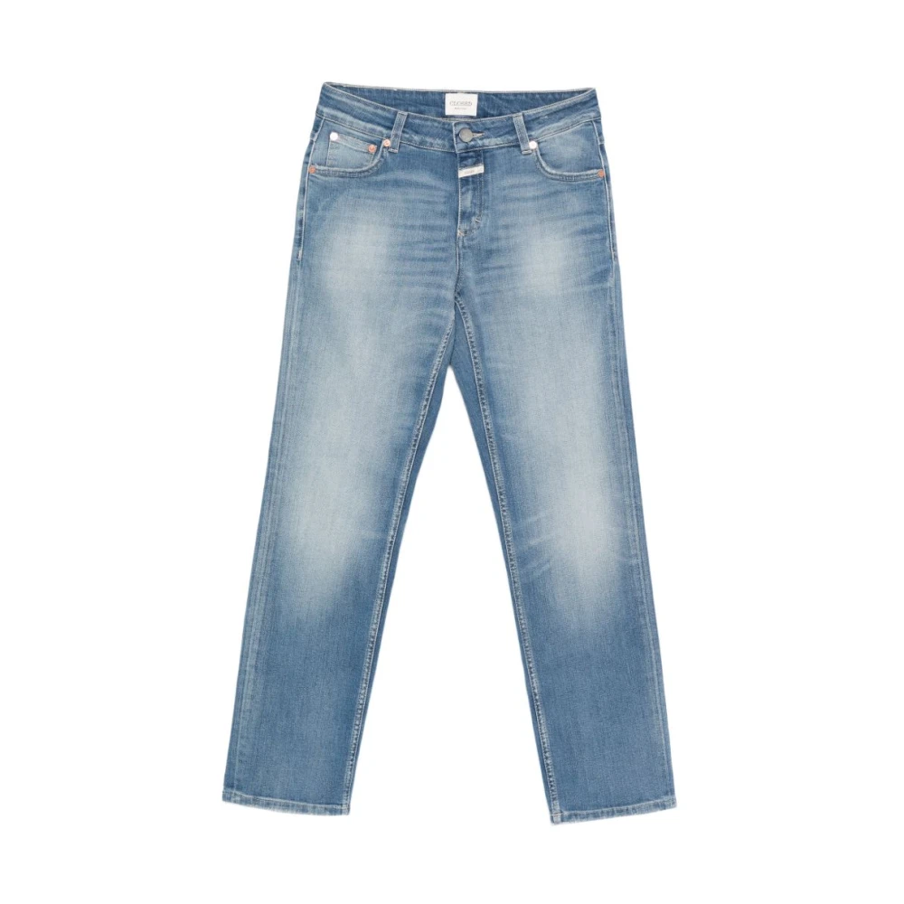 Closed Women's Blue Straight Jeans - Straight Fit Jeans - W28 L32 - Jeans