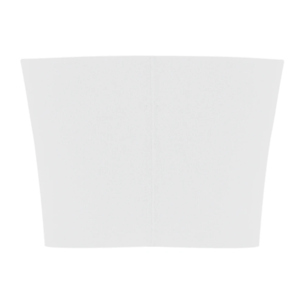 Liviana Conti Witte Stretch Bandeau Top White Dames