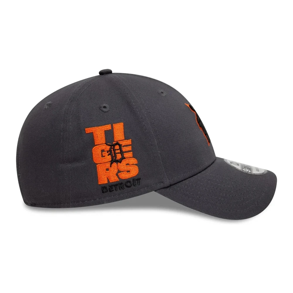 new era Tigers Side Patch Pet Gray Heren