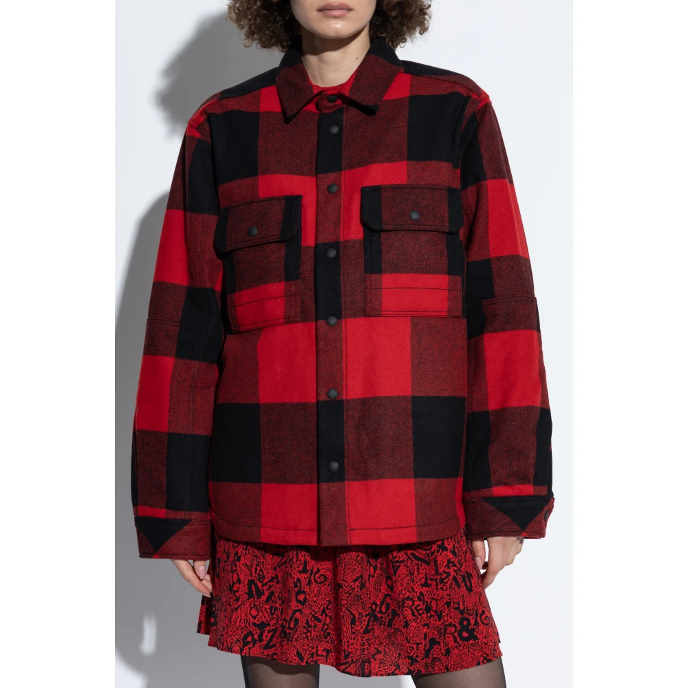 Zadig & Voltaire Geïsoleerd Shirt Trop Red Dames