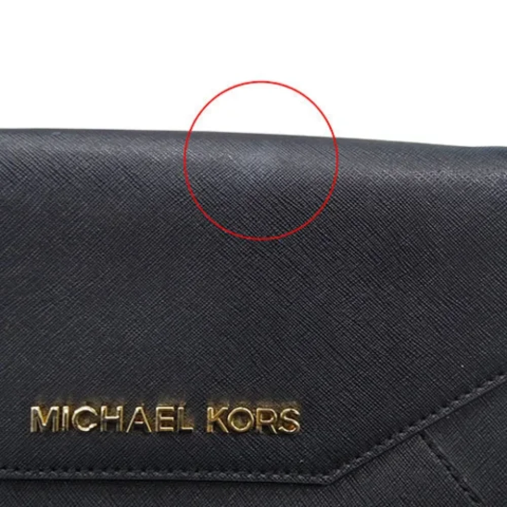 Michael Kors Pre-owned Leather shoulder-bags Black Dames