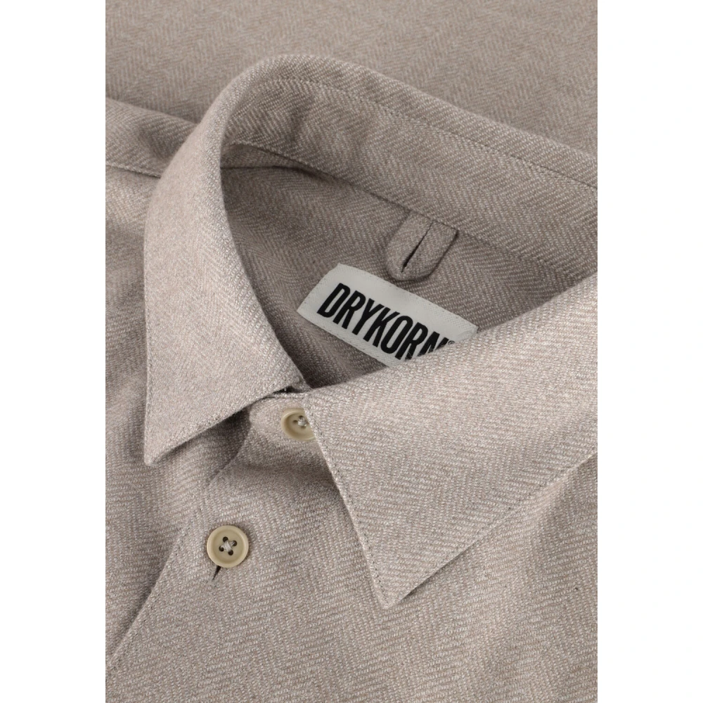 drykorn Casual Beige Overhemd Ramis Beige Heren