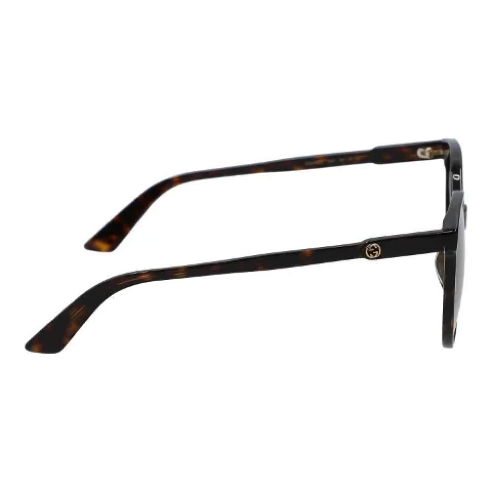 Gucci Vintage Pre-owned Fabric sunglasses Brown Dames